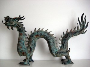 Fire dragon watching over me in my room