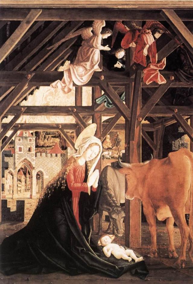 Michael Pacher Nativity St Wolfgang